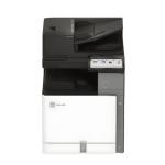Stampante multifunzione Lexmark CX833 Stampante multifunzione Lexmark CX833 vista frontale