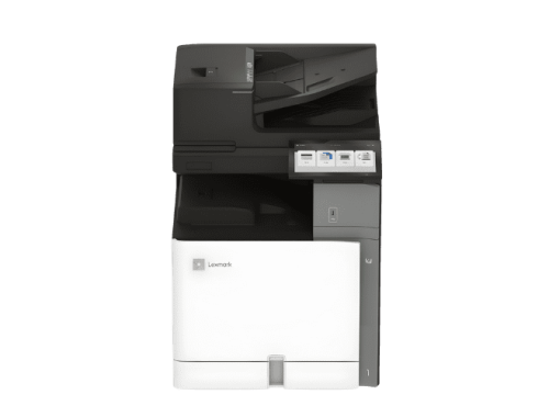 Stampante multifunzione Lexmark CX833 vista frontale