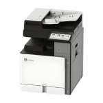 Stampante multifunzione Lexmark MX953 vista laterale destra