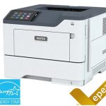 Vista laterale sinistra della stampante Xerox® B410 Vista laterale sinistra della stampante Xerox® B410