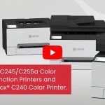 Stampante multifunzione Xerox® C255a - Youtube